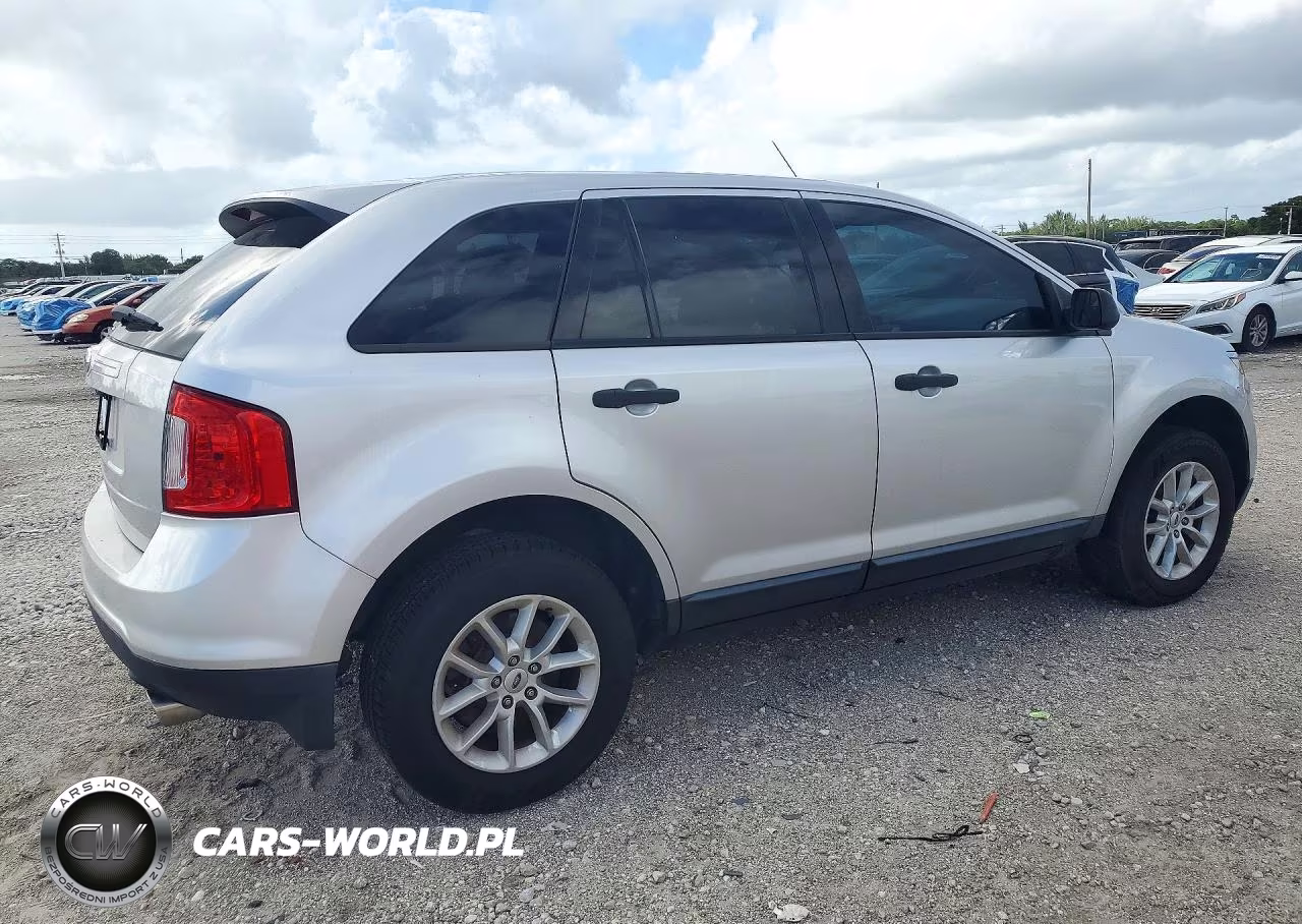 2014 Ford Edge Se VIN:2FMDK3GC2EBA29093 - 3