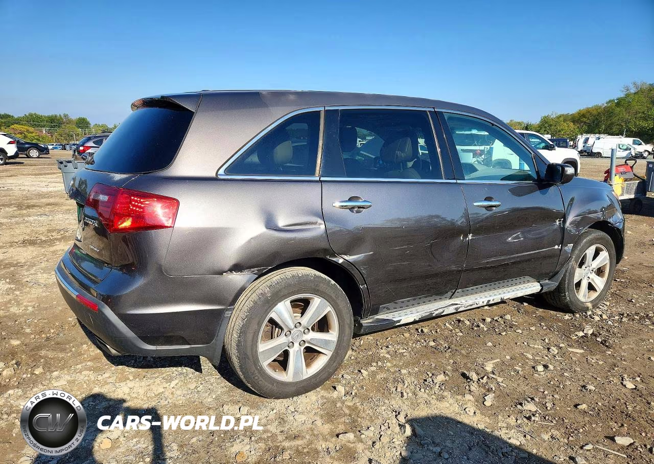 2011 Acura Mdx Technology VIN:2HNYD2H62BH509625 - 3