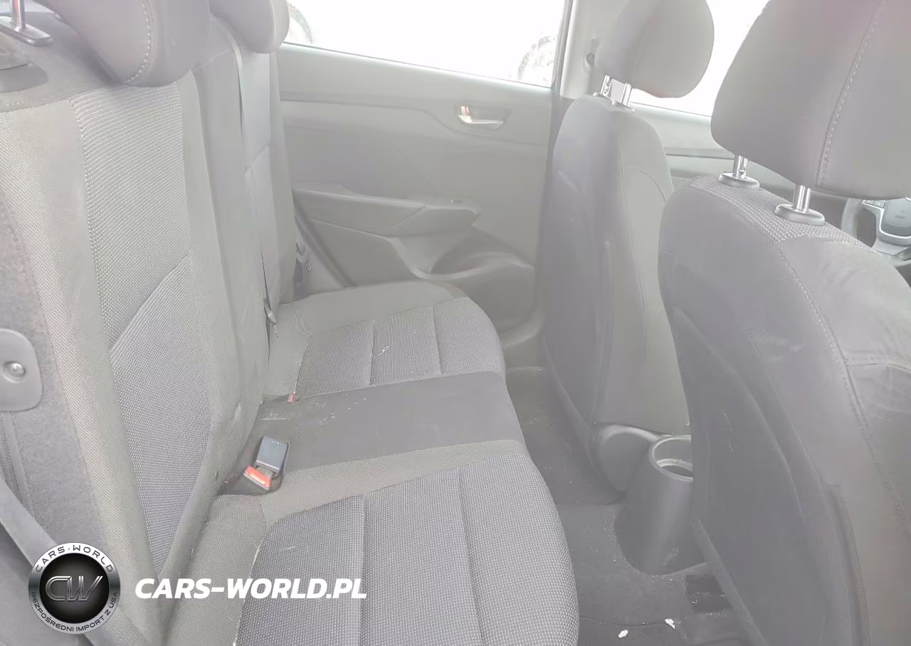 2022 Hyundai Accent Se VIN:3KPC24A62NE185250 - 10