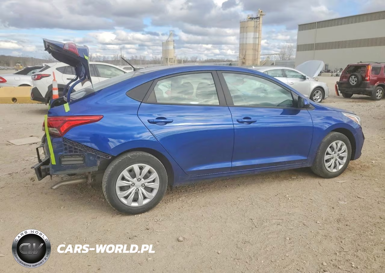 2022 Hyundai Accent Se VIN:3KPC24A62NE185250 - 3