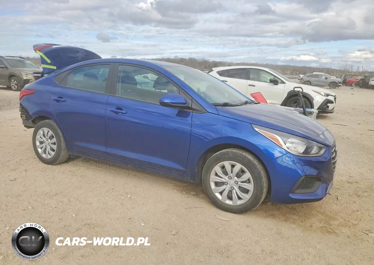 2022 Hyundai Accent Se VIN:3KPC24A62NE185250 - 4