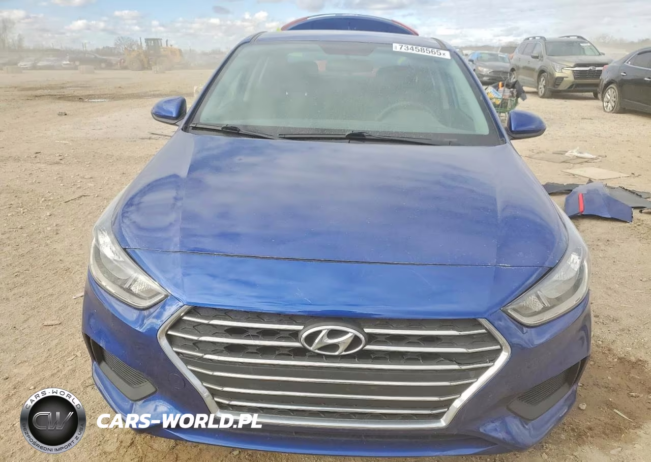 2022 Hyundai Accent Se VIN:3KPC24A62NE185250 - 5