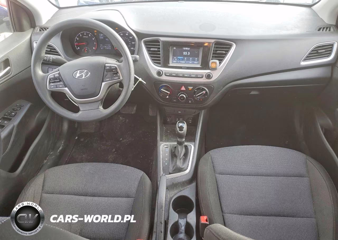 2022 Hyundai Accent Se VIN:3KPC24A62NE185250 - 8