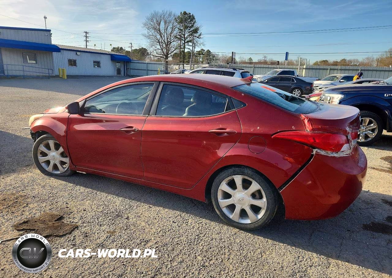 2011 Hyundai Elantra Gls VIN:KMHDH4AE5BU096551 - 2