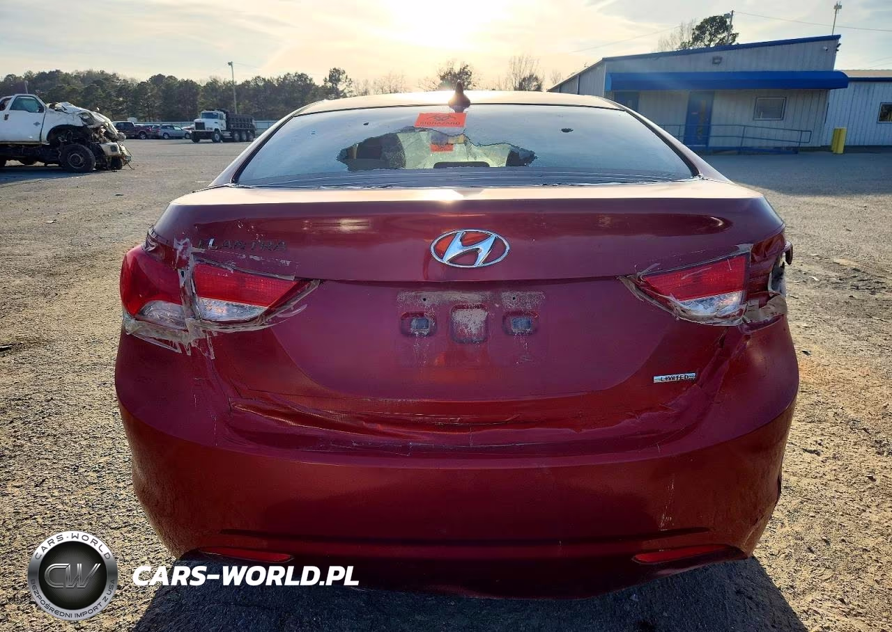 2011 Hyundai Elantra Gls VIN:KMHDH4AE5BU096551 - 6