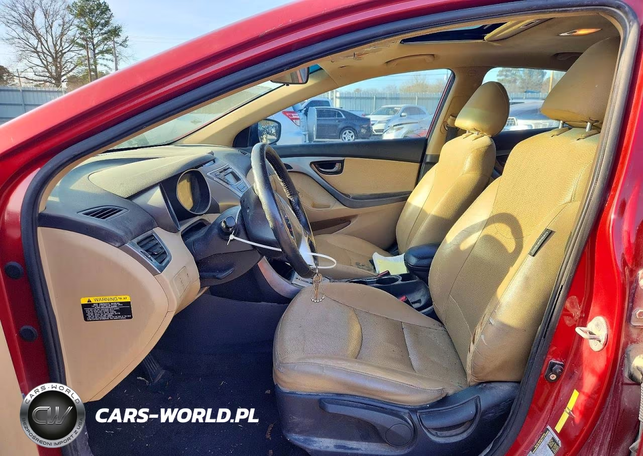 2011 Hyundai Elantra Gls VIN:KMHDH4AE5BU096551 - 7