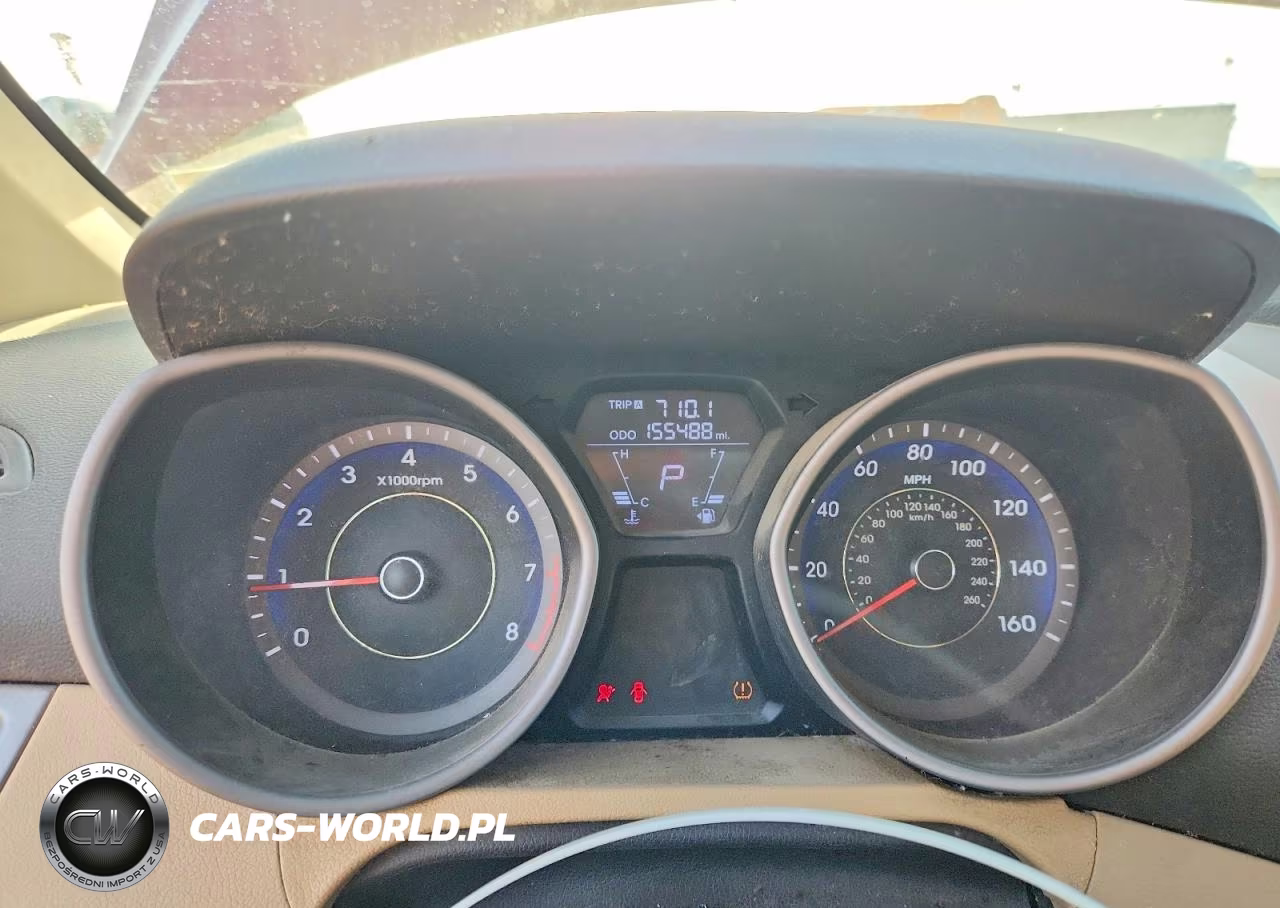 2011 Hyundai Elantra Gls VIN:KMHDH4AE5BU096551 - 9