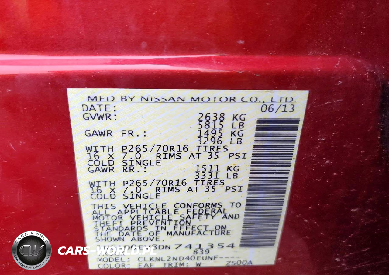 2013 Nissan Frontier S VIN:1N6AD0EV8DN741354 - 12
