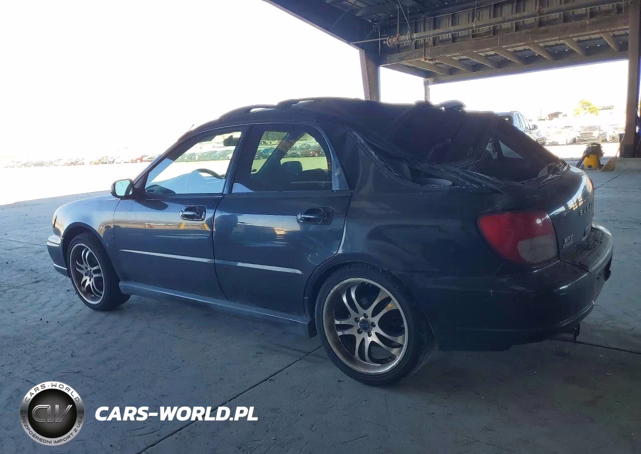 2002 Subaru Impreza Wrx VIN:JF1GG29622G836972 - 2
