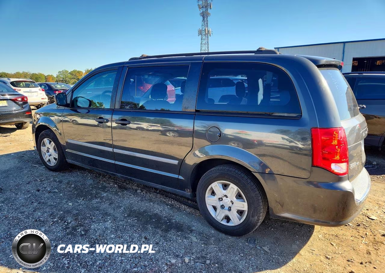2012 Dodge Grand Caravan Se VIN:2C4RDGBG6CR183428 - 2