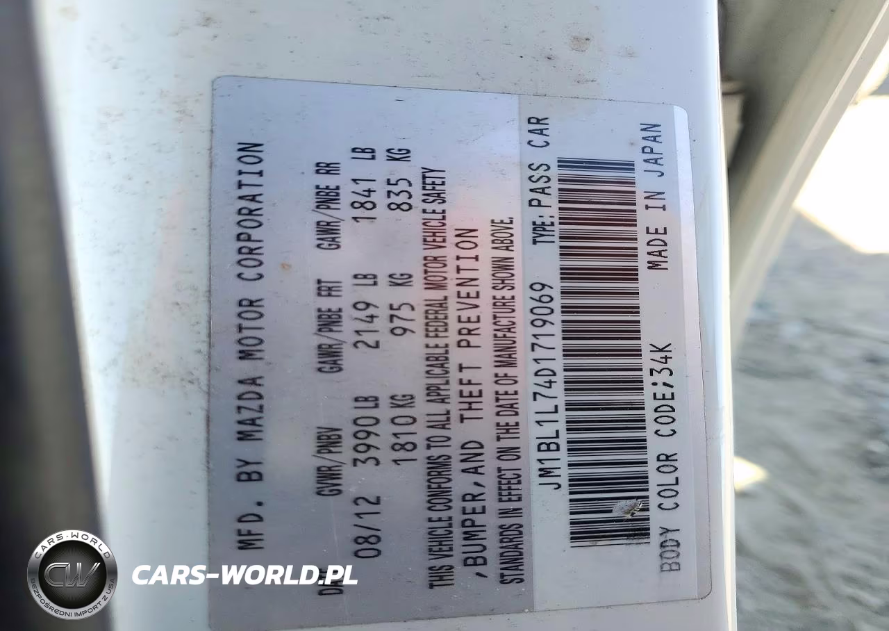 2013 Mazda 3 I VIN:JM1BL1L74D1719069 - 12
