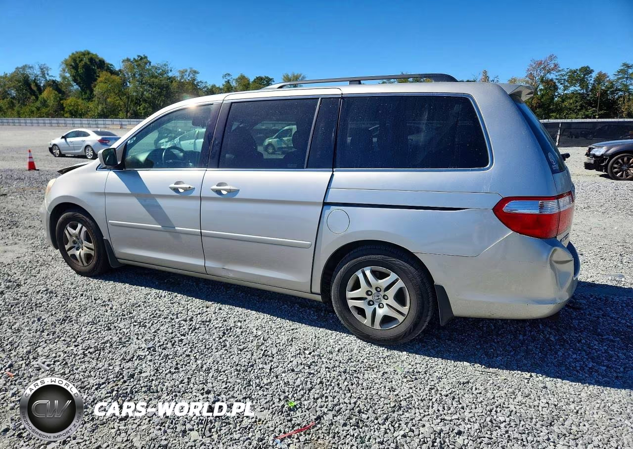 2007 Honda Odyssey Exl VIN:5FNRL38747B444866 - 2