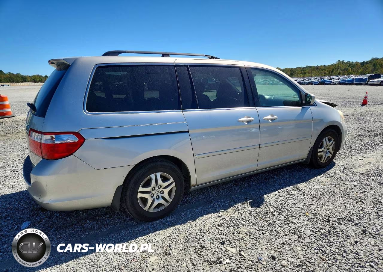 2007 Honda Odyssey Exl VIN:5FNRL38747B444866 - 3