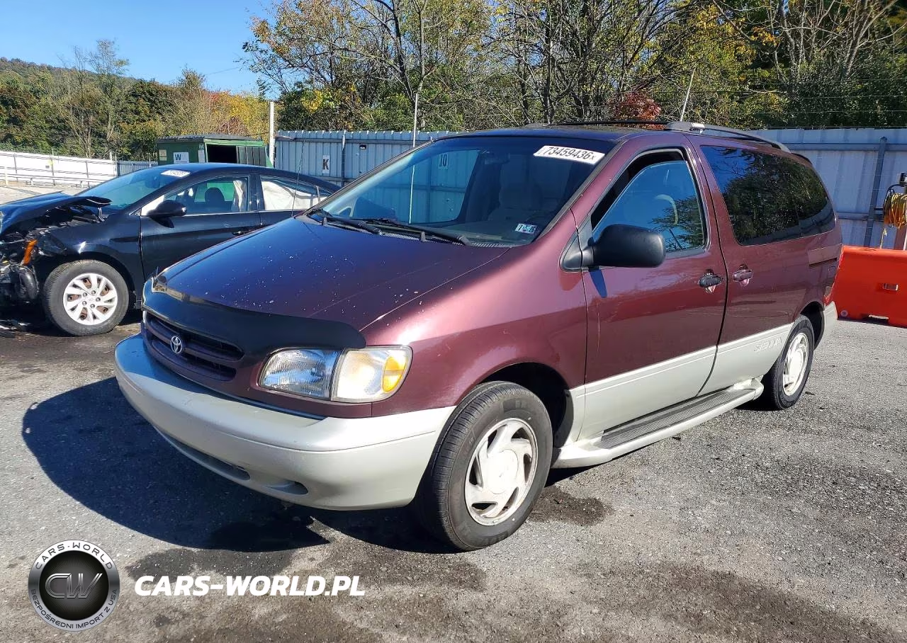1998 Toyota Sienna Xle VIN:4T3ZF13C0WU011974 - 1