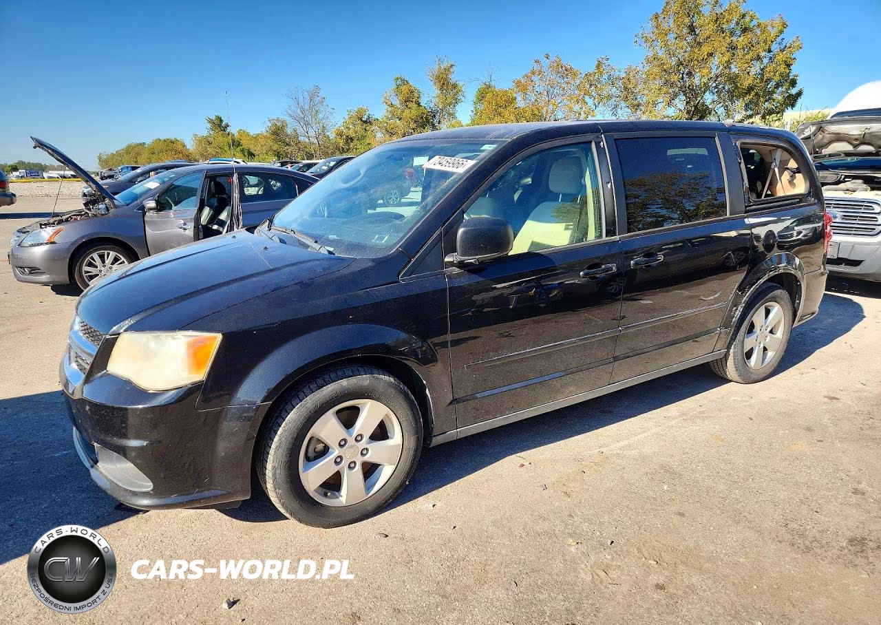 2013 Dodge Grand Caravan Se VIN:2C4RDGBG2DR693177 - 1