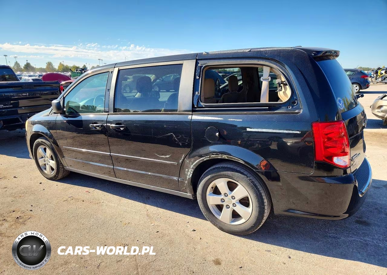 2013 Dodge Grand Caravan Se VIN:2C4RDGBG2DR693177 - 2
