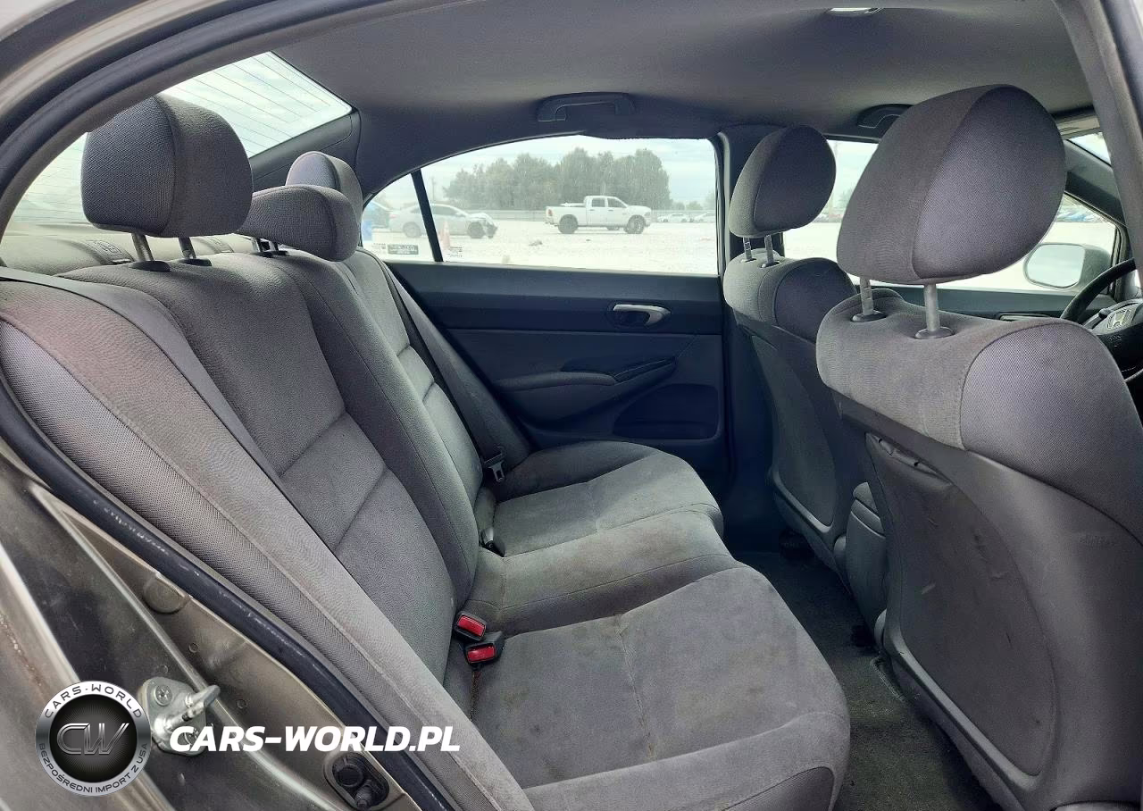 2008 Honda Civic Lx VIN:2HGFA165X8H302646 - 10