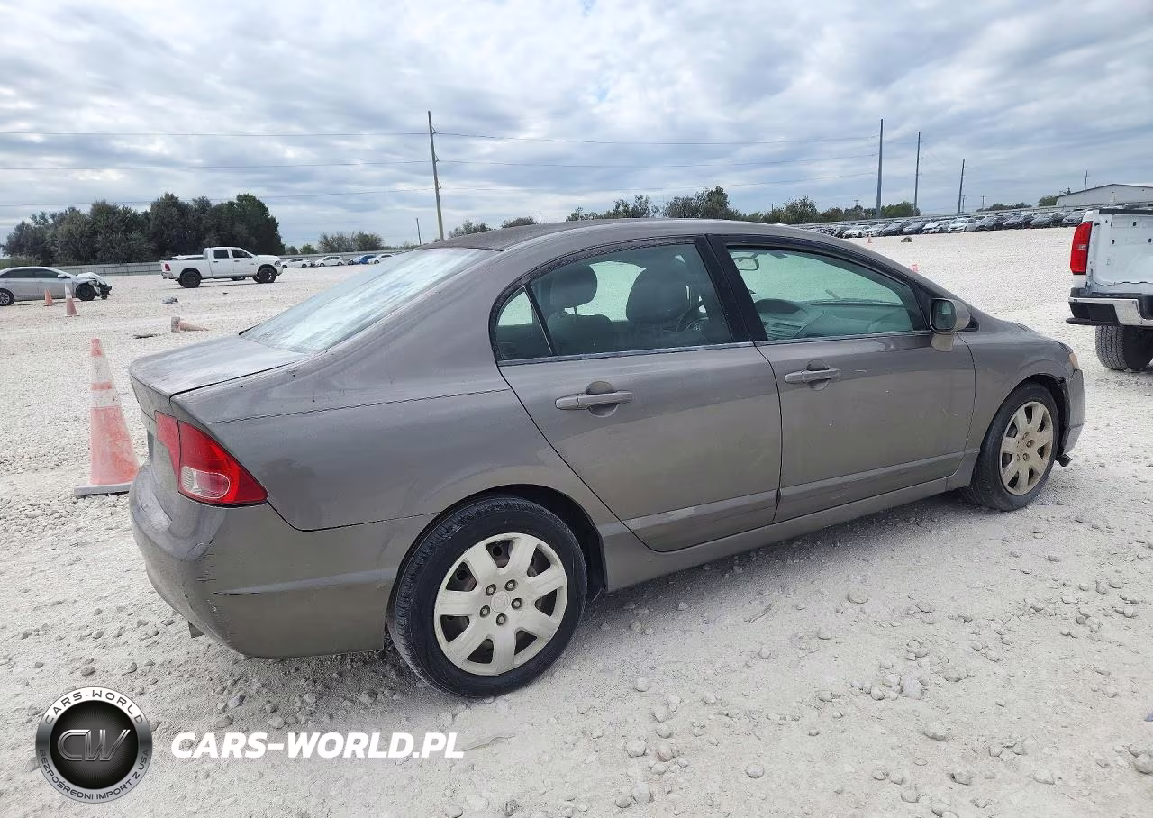 2008 Honda Civic Lx VIN:2HGFA165X8H302646 - 3