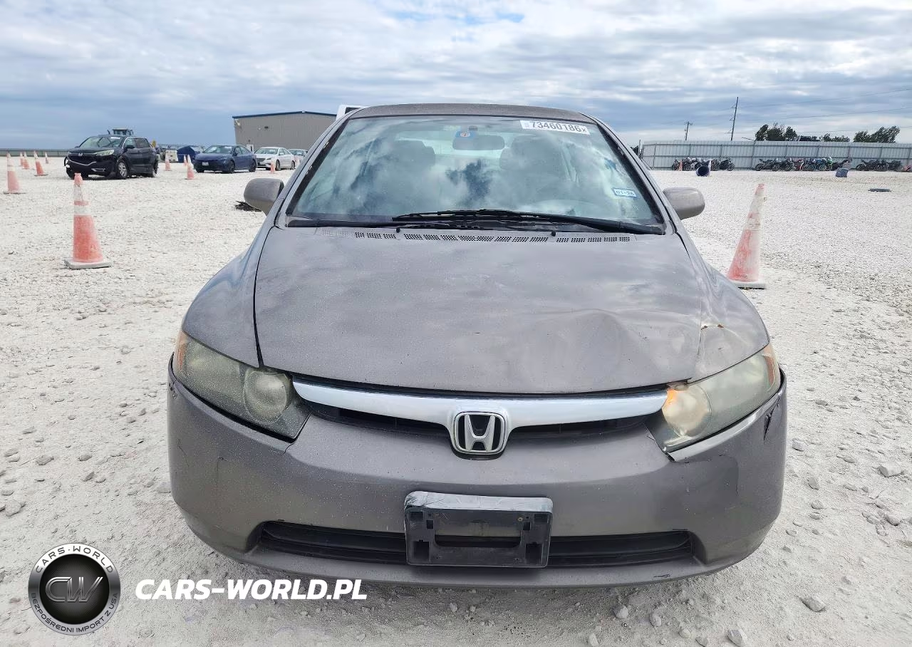 2008 Honda Civic Lx VIN:2HGFA165X8H302646 - 5