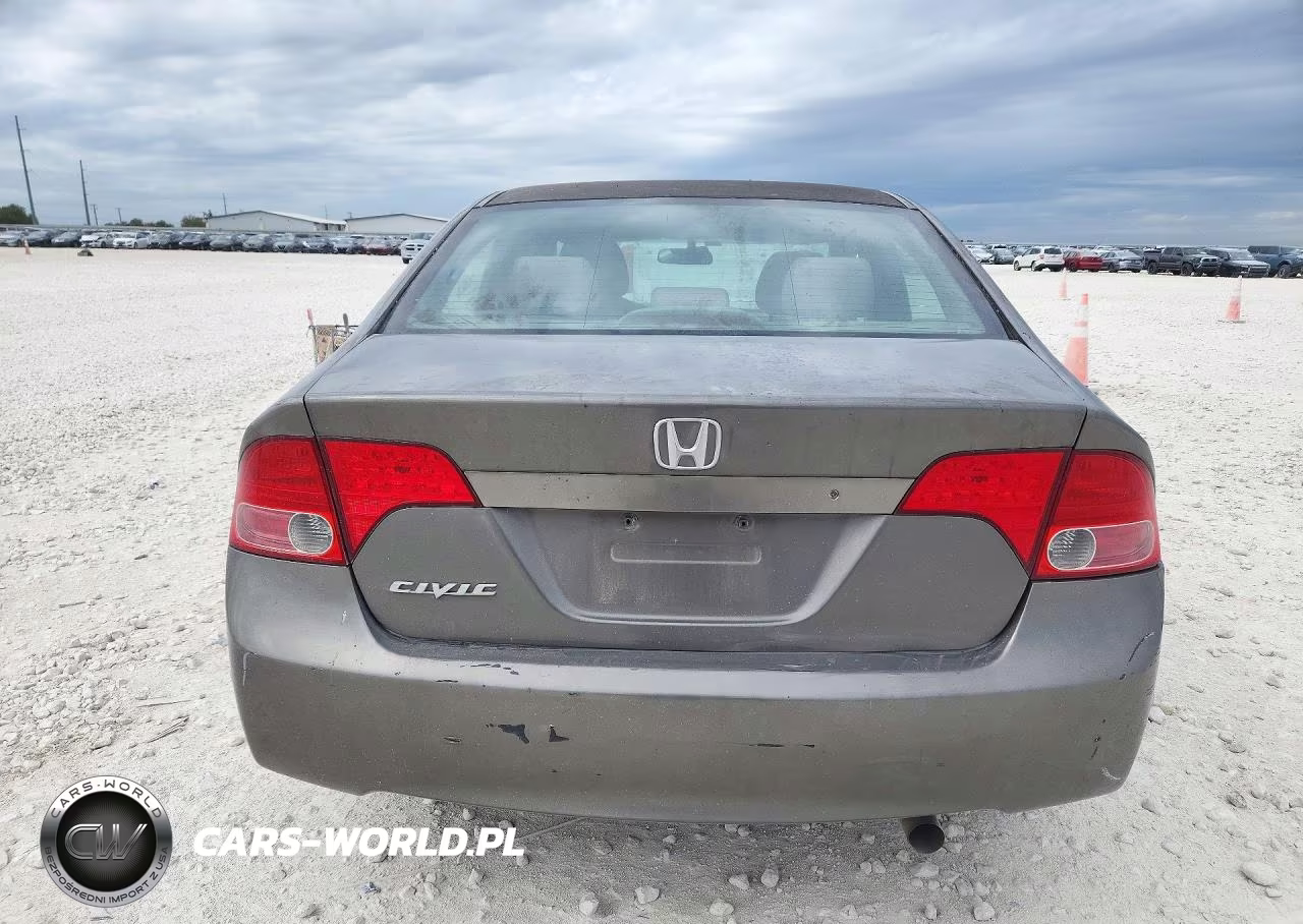 2008 Honda Civic Lx VIN:2HGFA165X8H302646 - 6