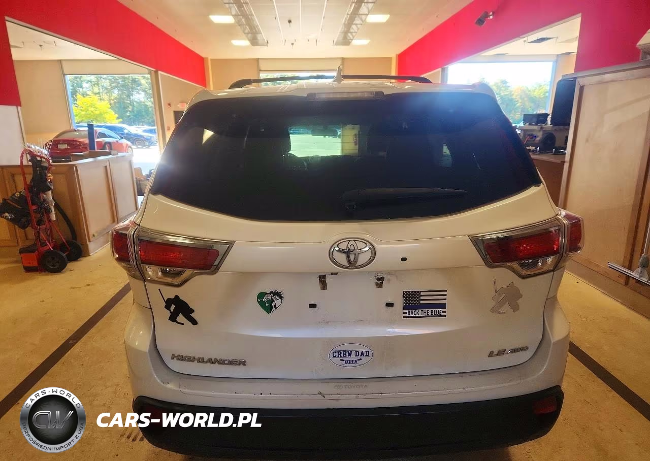 2016 Toyota Highlander Le Plus VIN:5TDBKRFH3GS346006 - 6