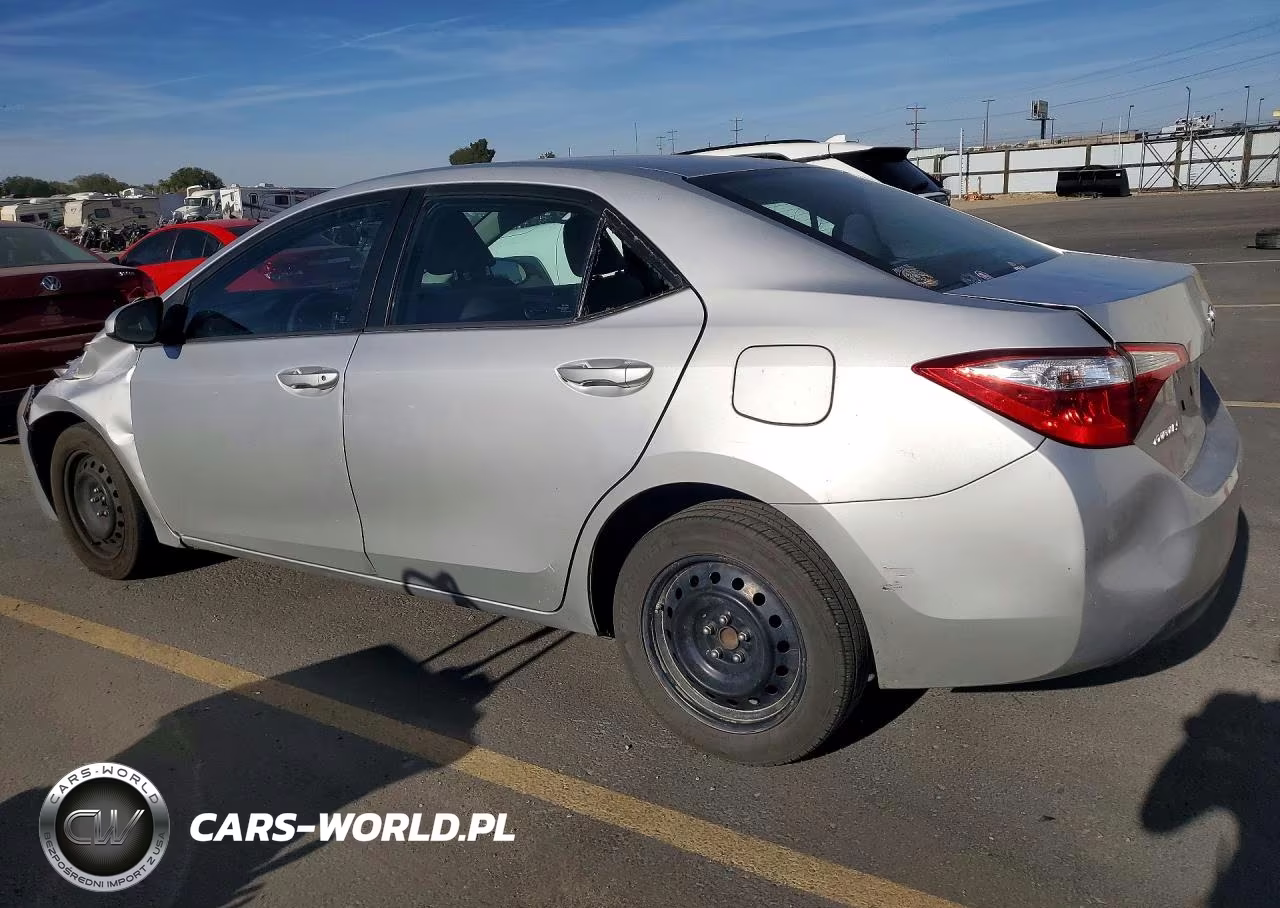2016 Toyota Corolla Le VIN:5YFBURHE7GP506782 - 2