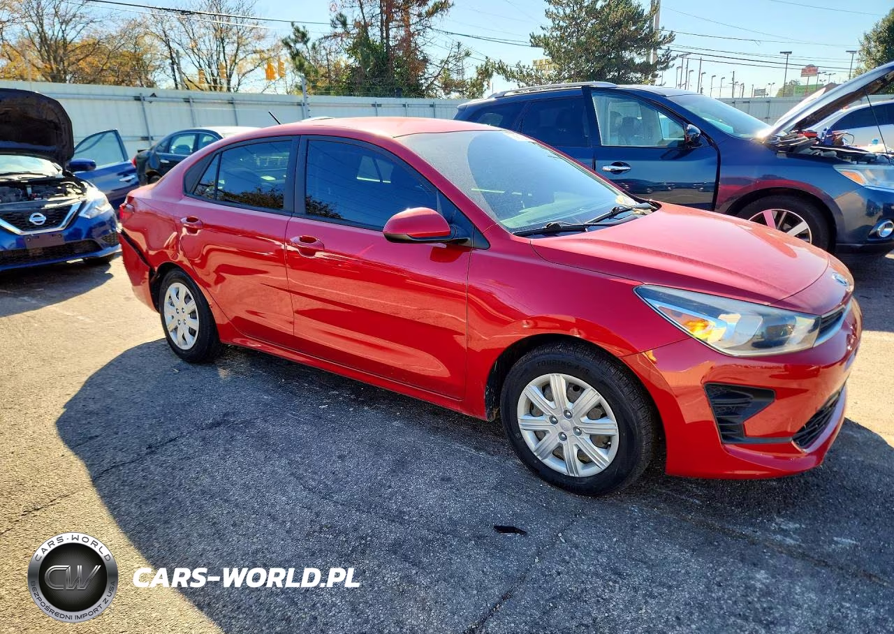 2021 Kia Rio S VIN:3KPA24AD1ME401738 - 4