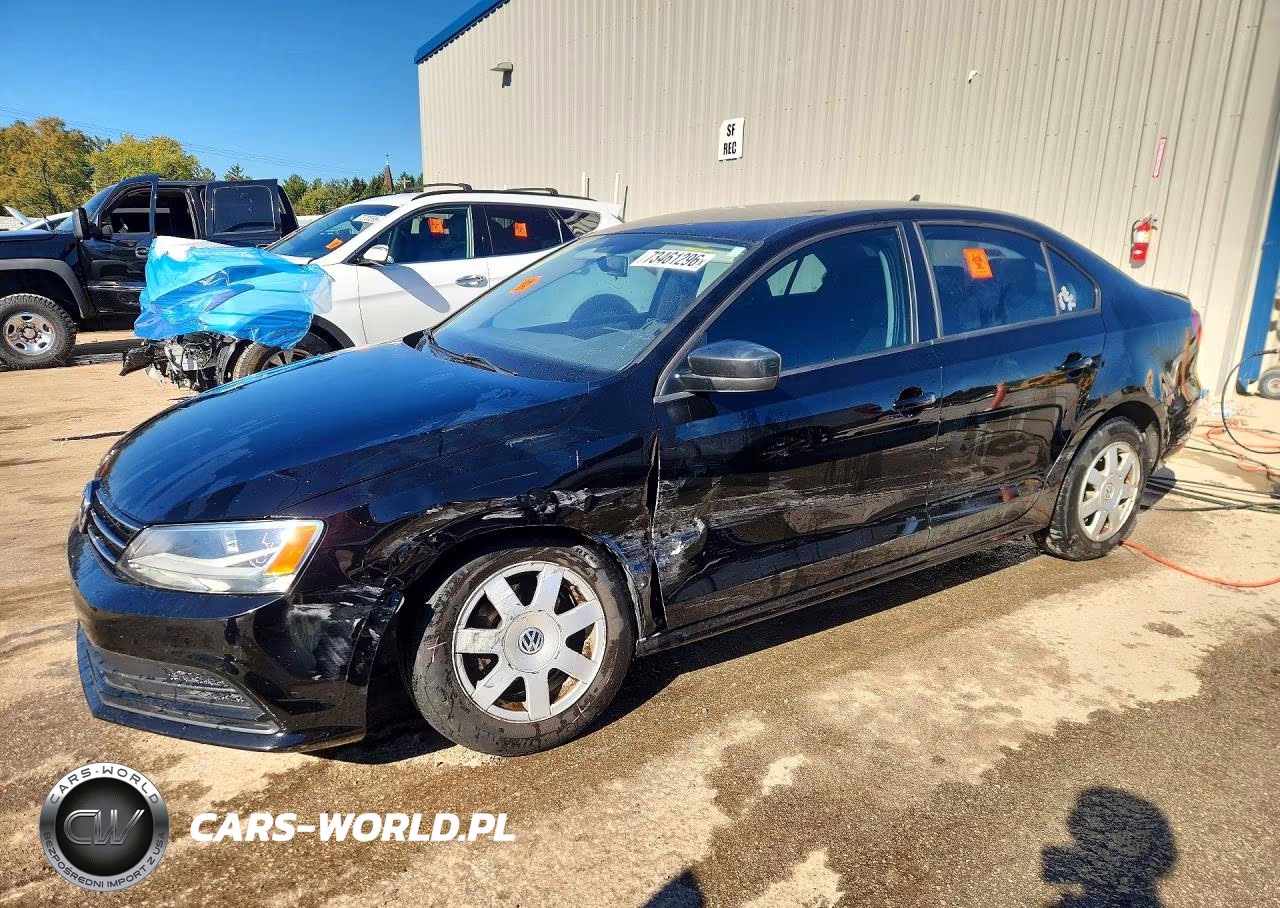 2015 Volkswagen Jetta Base VIN:3VW1K7AJ4FM340818 - 1