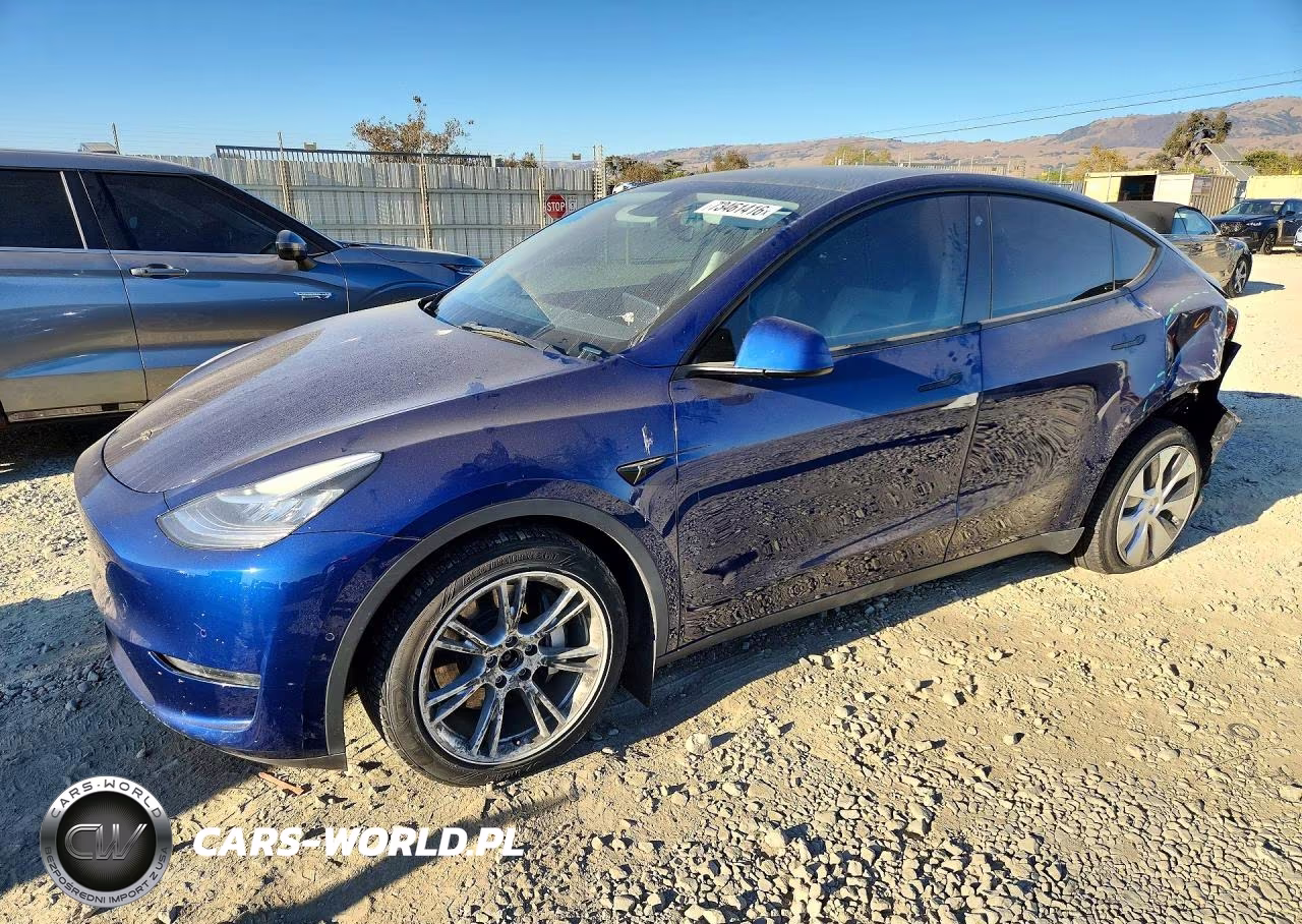 2022 Tesla Model Y VIN:7SAYGAEE7NF429320 - 1