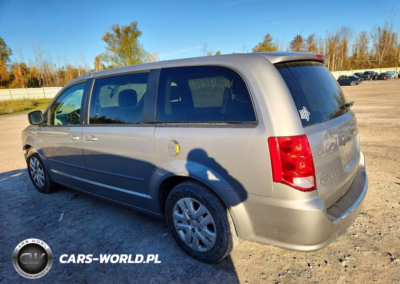 2017 Dodge Grand Caravan Se VIN:2C4RDGBG8HR607098 - 2