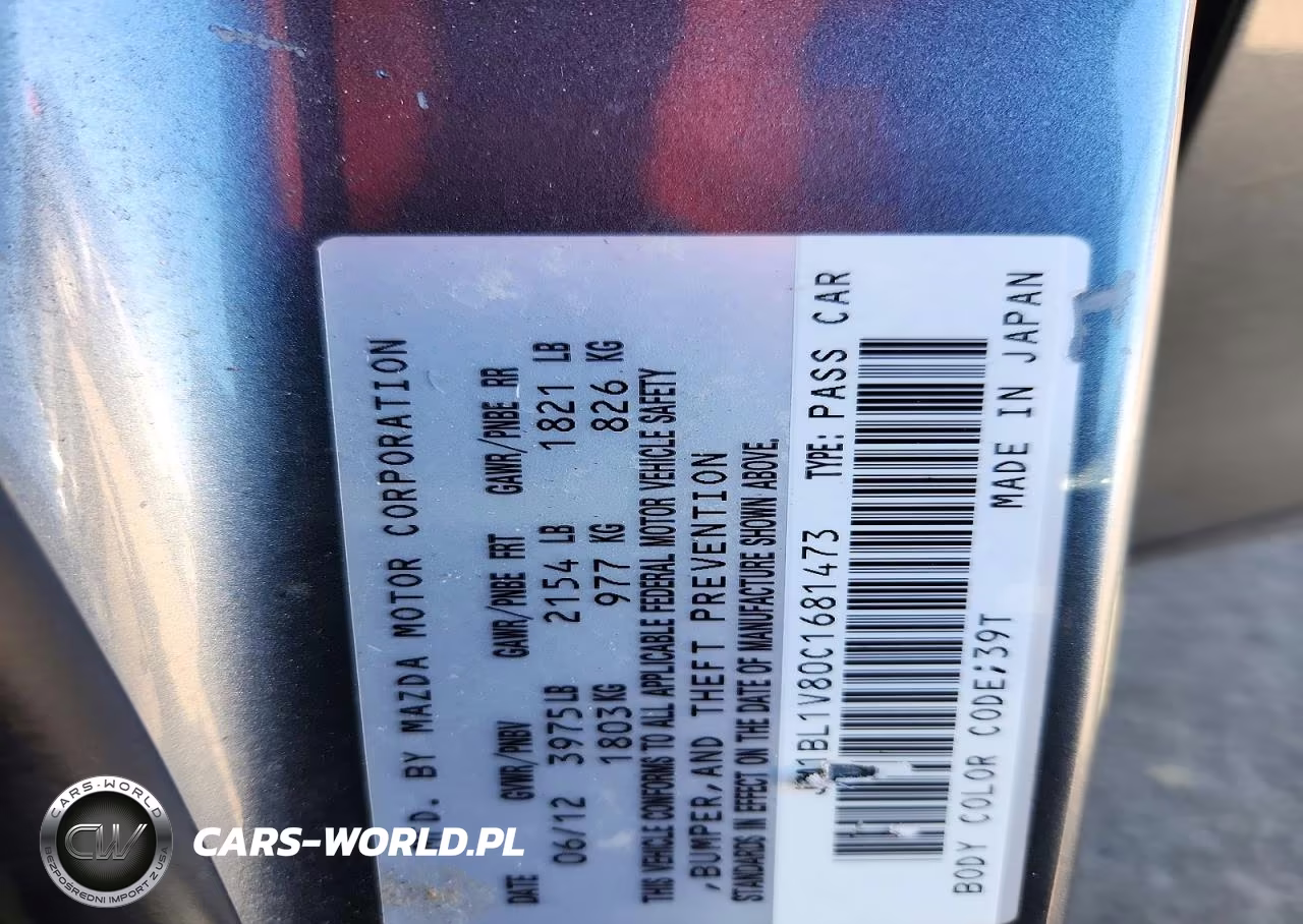 2012 Mazda 3 I VIN:JM1BL1V80C1681473 - 12