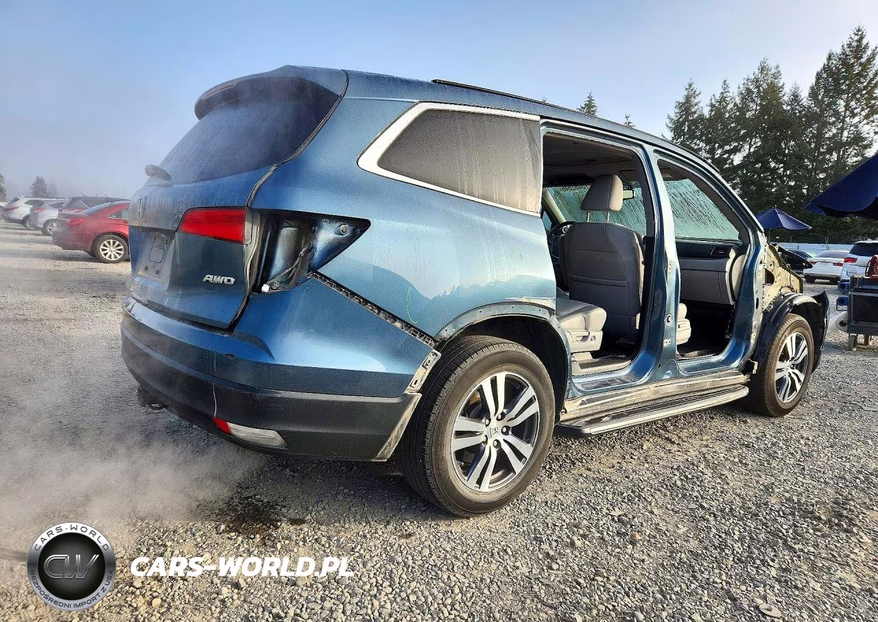 2018 Honda Pilot Exl VIN:5FNYF6H51JB035413 - 3