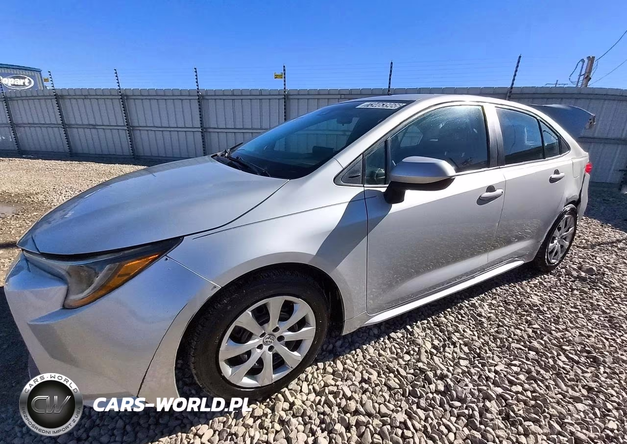 2021 Toyota Corolla Le VIN:5YFEPMAE6MP229586 - 1