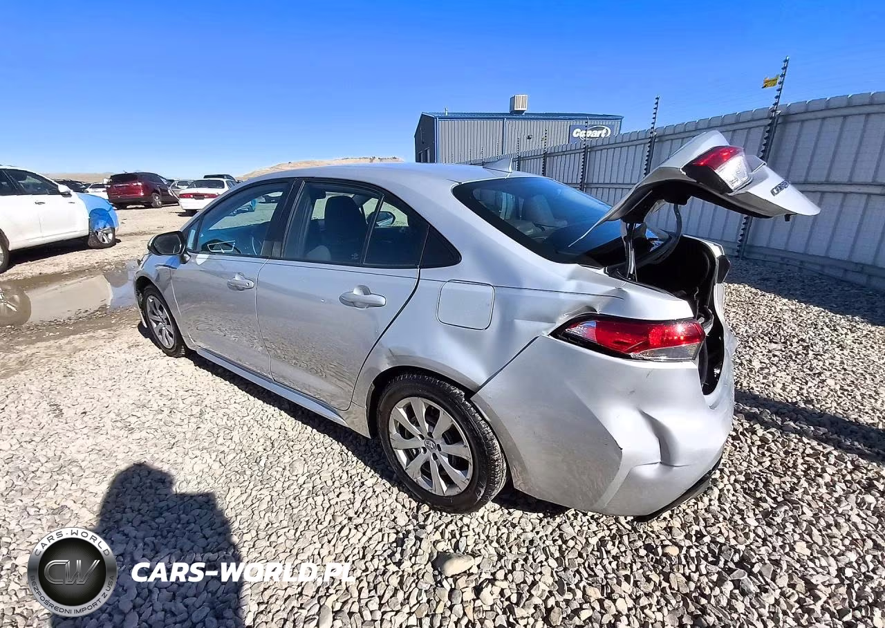 2021 Toyota Corolla Le VIN:5YFEPMAE6MP229586 - 2