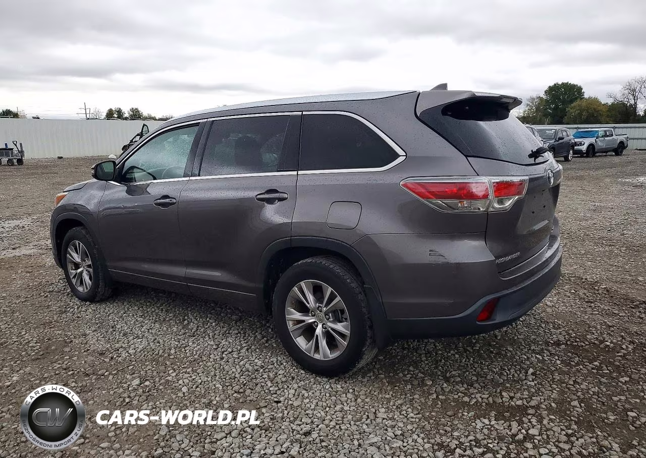 2015 Toyota Highlander Xle VIN:5TDJKRFH1FS083184 - 2