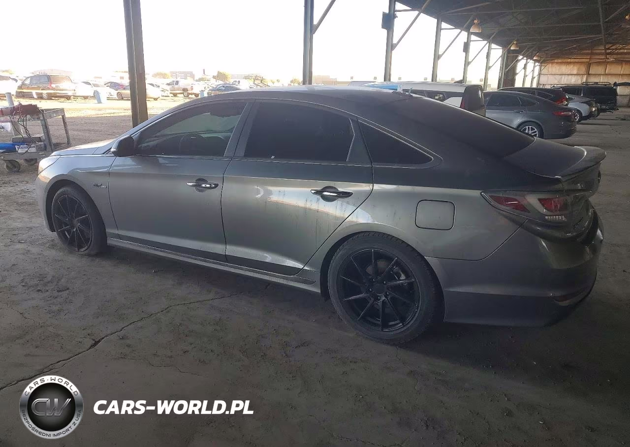2017 Hyundai Sonata Hybrid VIN:KMHE24L37HA063191 - 2