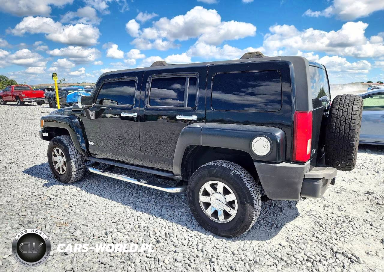 2008 Hummer H3 Luxury VIN:5GTEN43E488189666 - 2