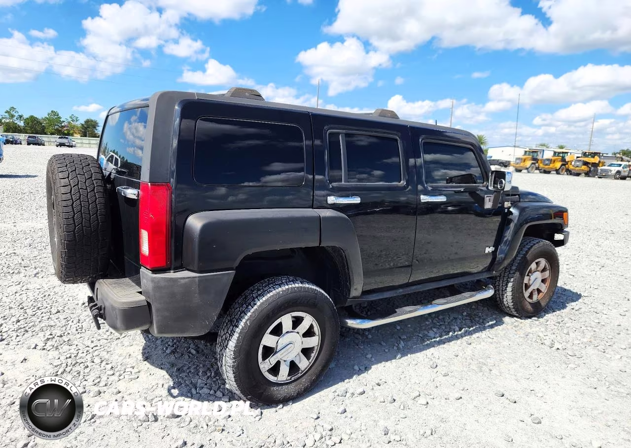 2008 Hummer H3 Luxury VIN:5GTEN43E488189666 - 3