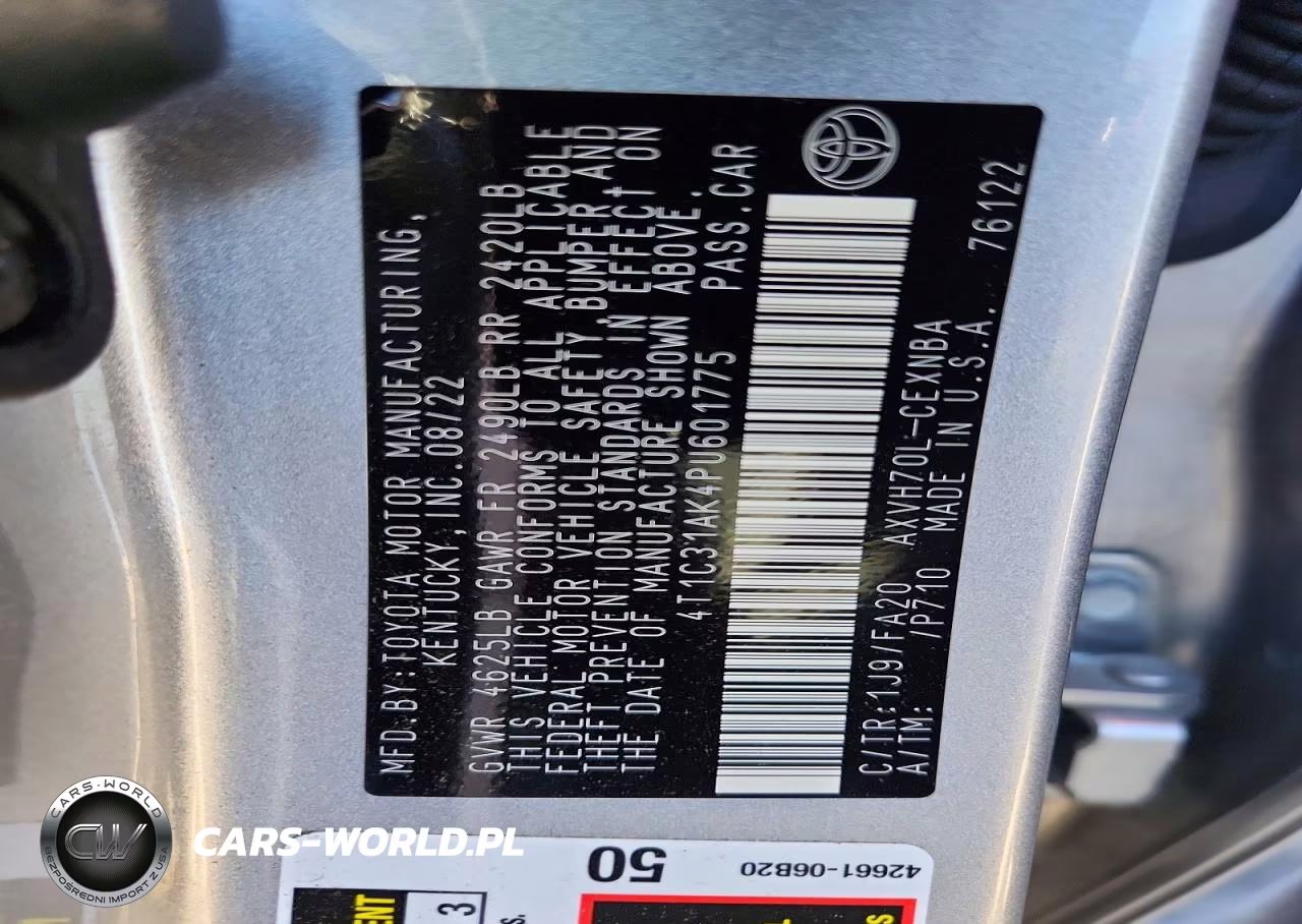 2023 Toyota Camry Le VIN:4T1C31AK4PU601775 - 13