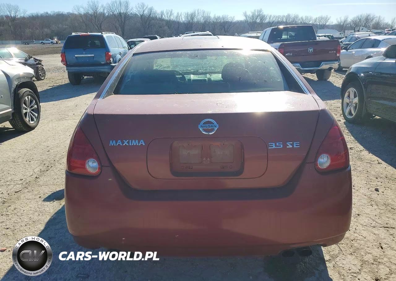2006 Nissan Maxima Se VIN:1N4BA41E16C817143 - 6