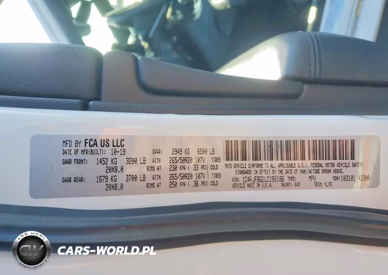 2020 Jeep Grand Cherokee Limited VIN:1C4RJFBG2LC196186 - 13