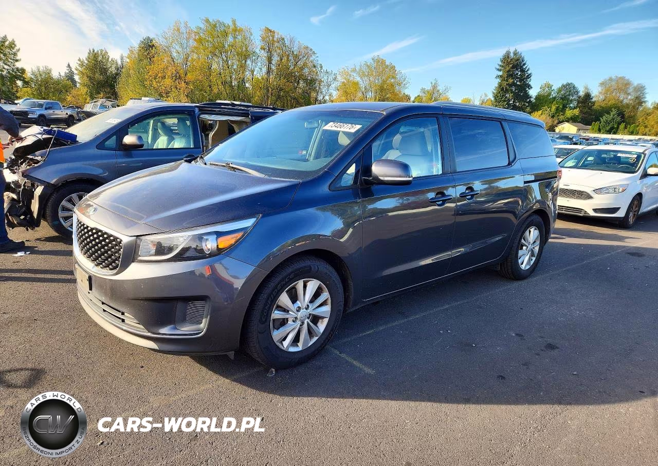 2015 Kia Sedona Lx VIN:KNDMB5C11F6076670 - 1