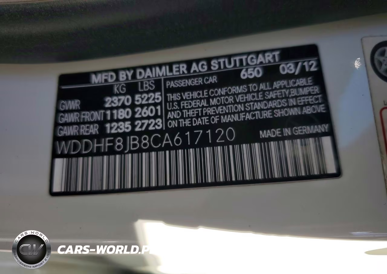 2012 Mercedes-Benz E 350 4Matic VIN:WDDHF8JB8CA617120 - 12