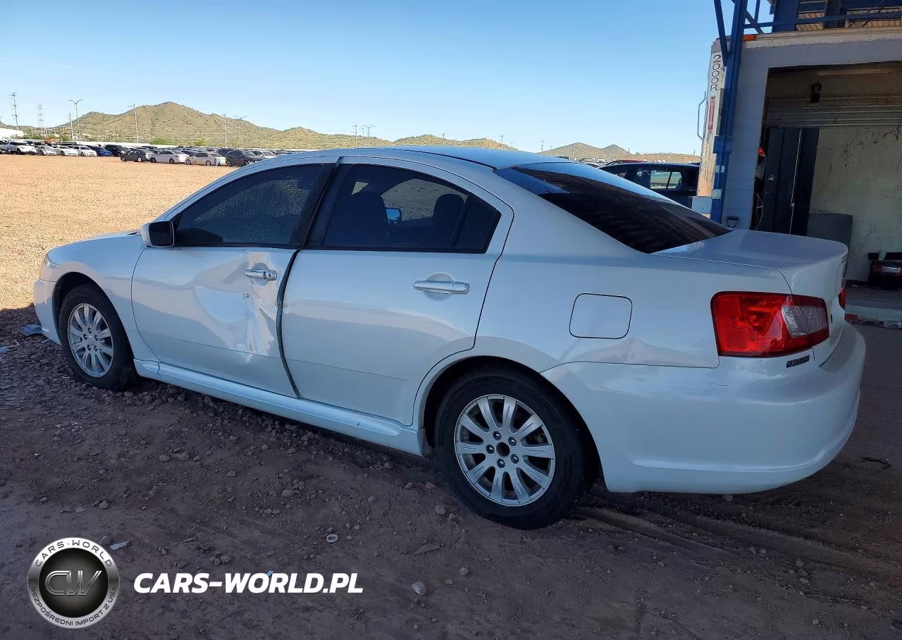 2010 Mitsubishi Galant Fe VIN:4A32B2FF8AE016507 - 2