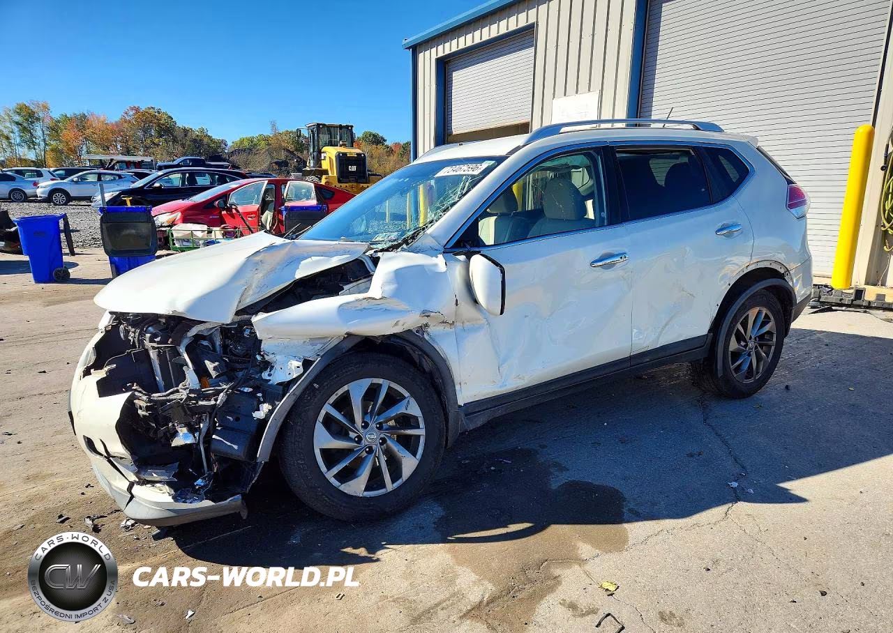 2016 Nissan Rogue Sl VIN:KNMAT2MV4GP683190 - 1