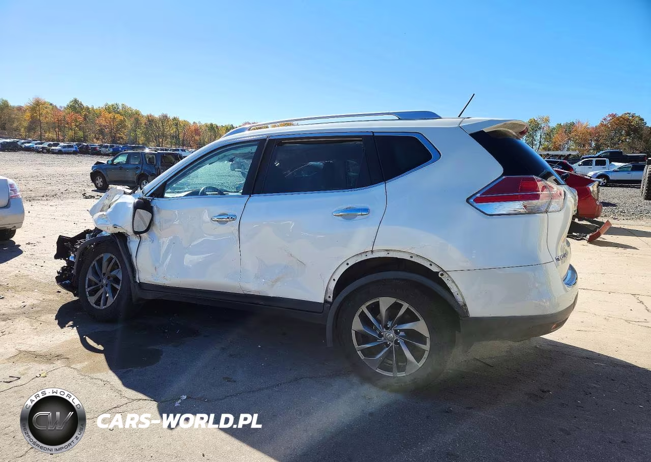 2016 Nissan Rogue Sl VIN:KNMAT2MV4GP683190 - 2