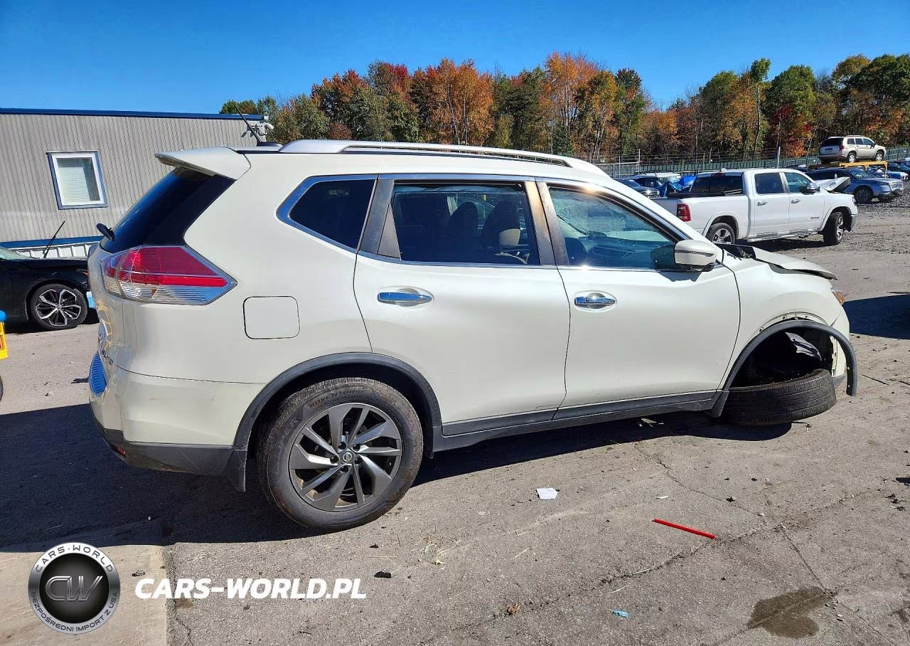 2016 Nissan Rogue Sl VIN:KNMAT2MV4GP683190 - 3
