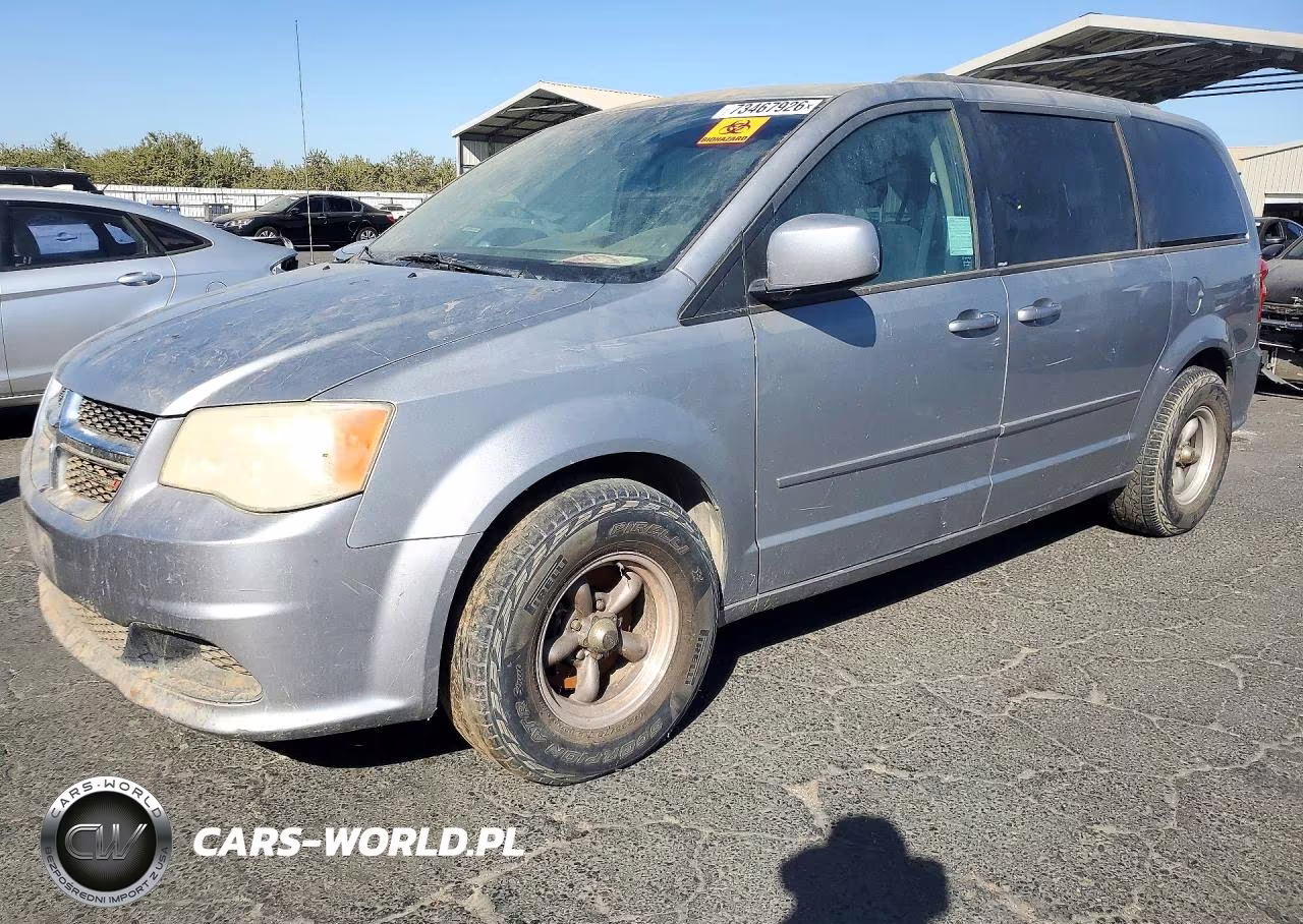 2013 Dodge Grand Caravan Sxt VIN:2C4RDGCG4DR545613 - 1