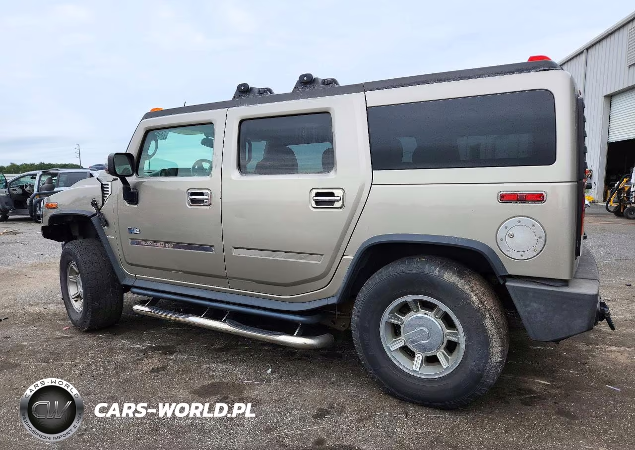 2003 Hummer H2 VIN:5GRGN23U63H137636 - 2