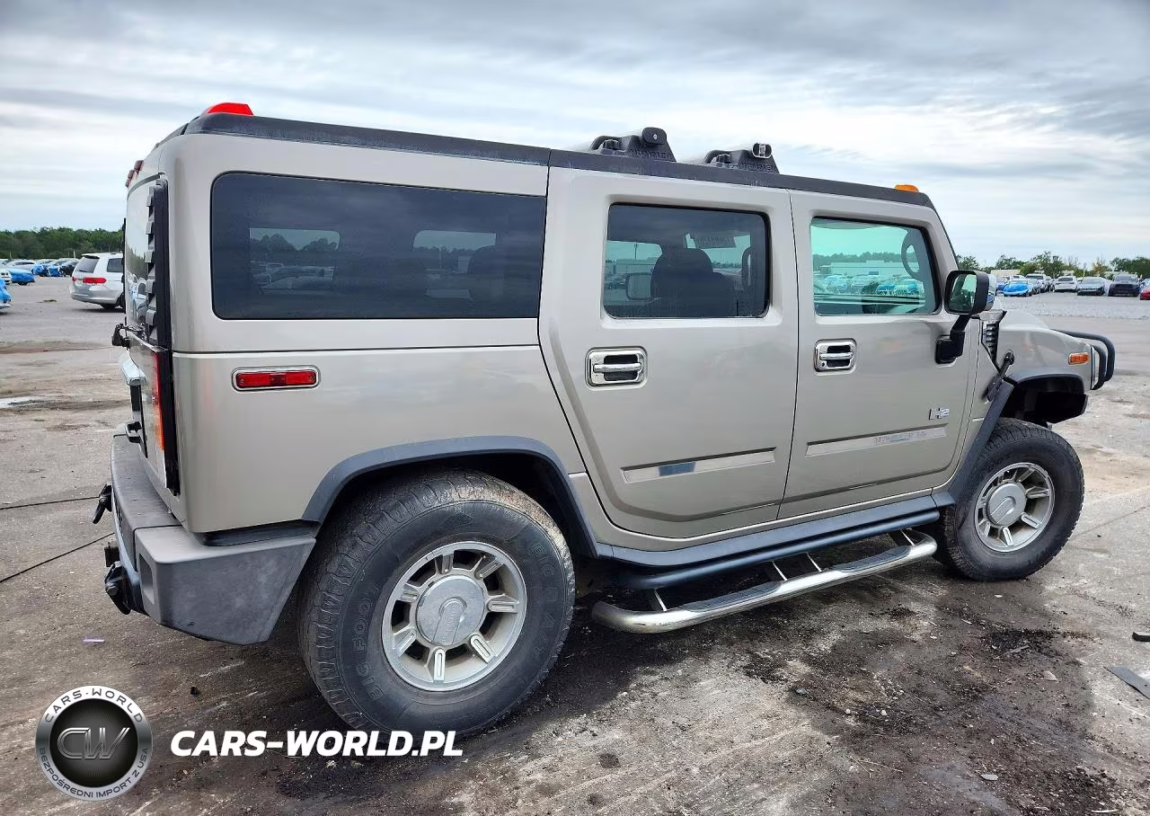 2003 Hummer H2 VIN:5GRGN23U63H137636 - 3
